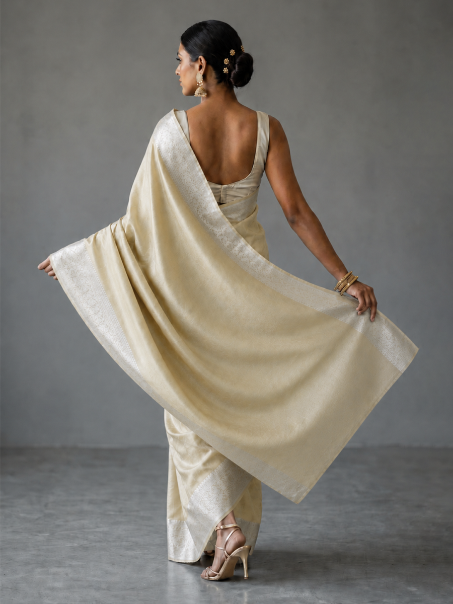 Golden Bengal Benarasi Blended Tissue