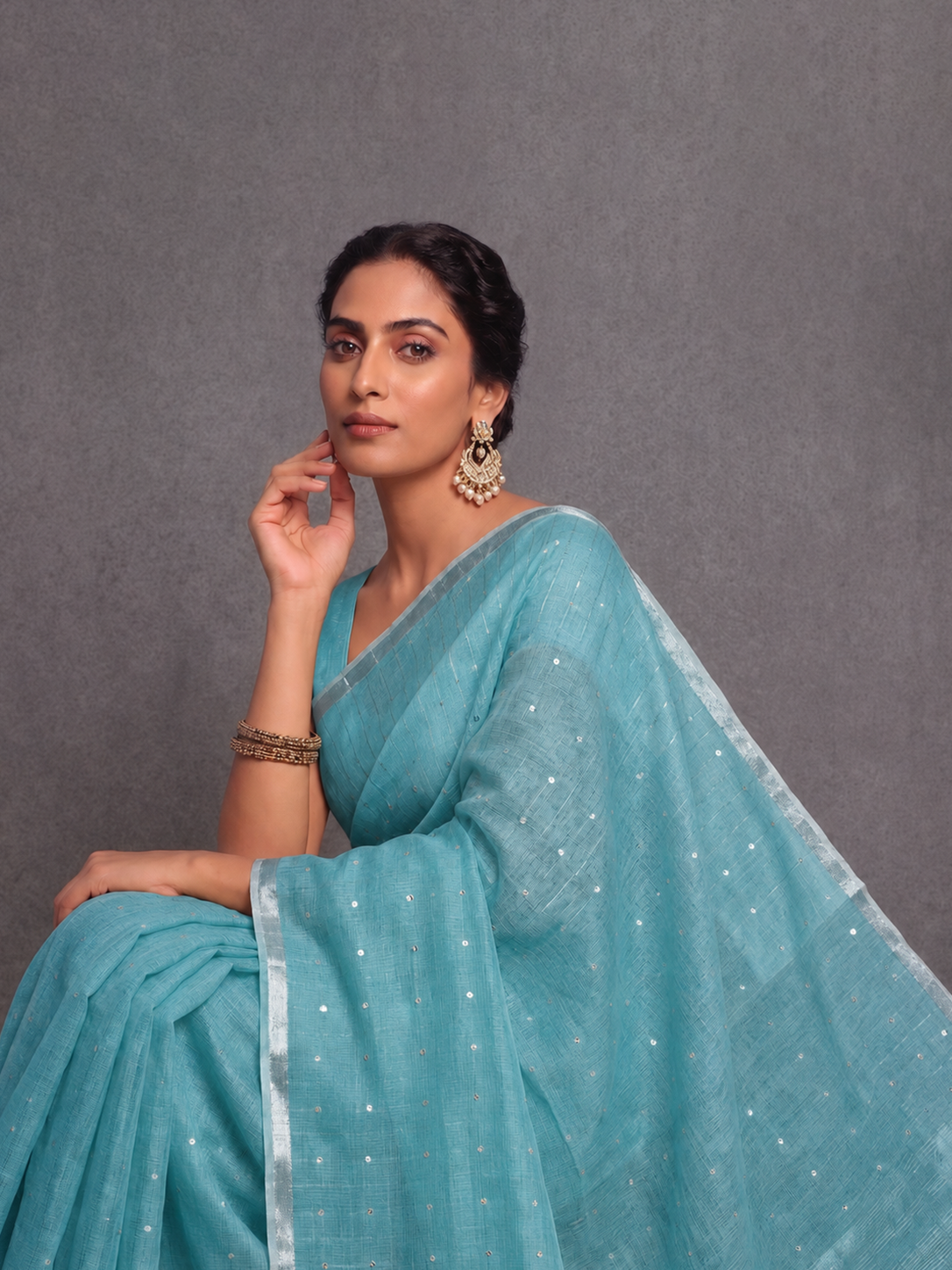 Sea Green Bengal Breathable Muslin